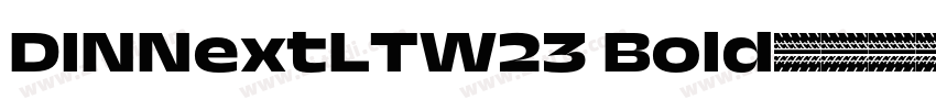DINNextLTW23 Bold字体转换
